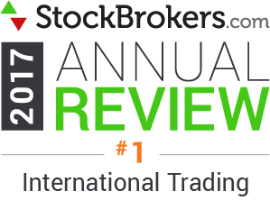 Avaliações da Forex InLinea: Stockbrokers.com Awards 2017 - 1º lugar na categoria "Negociação internacional"