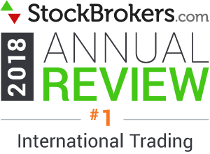 Avaliações da Forex InLinea: Stockbrokers.com Awards 2018 - 1º lugar na categoria "Negociação internacional" em 2018