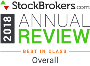 Avaliações da Forex InLinea: Stockbrokers.com Awards 2018 - 1º lugar na classificação geral em 2018