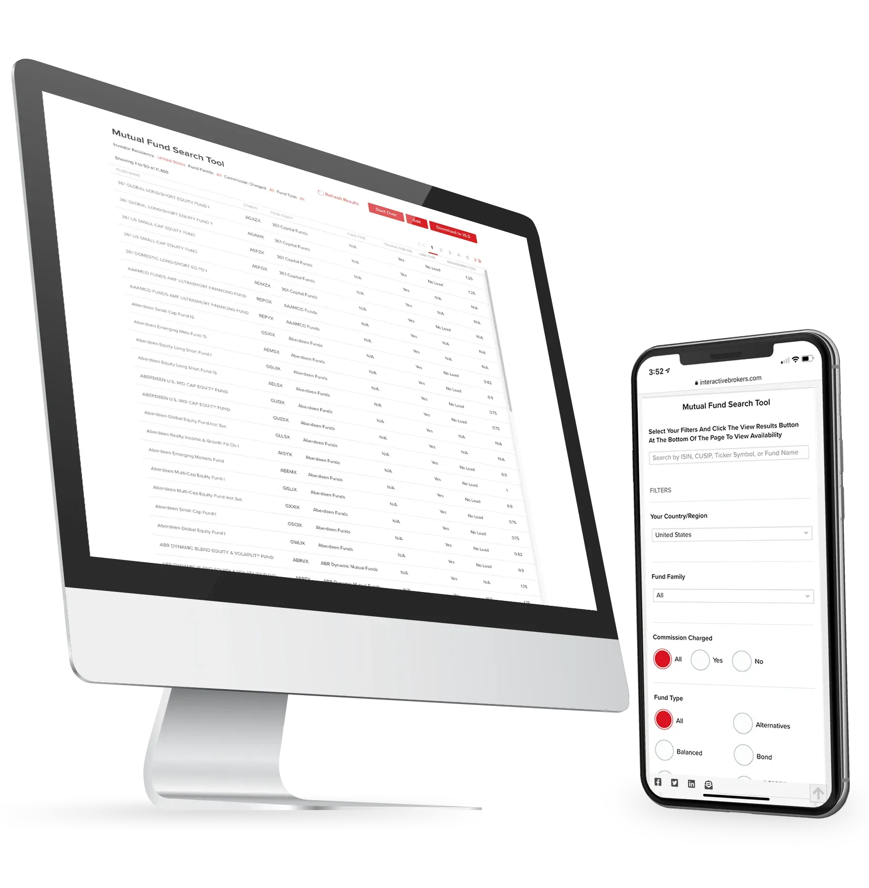 Befektetésialap-kereső számítógép